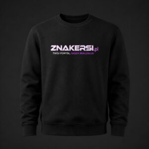 Bluza bez kaptura z logo znakersi.pl